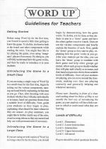 GUIDELINES FOR TEACHERS